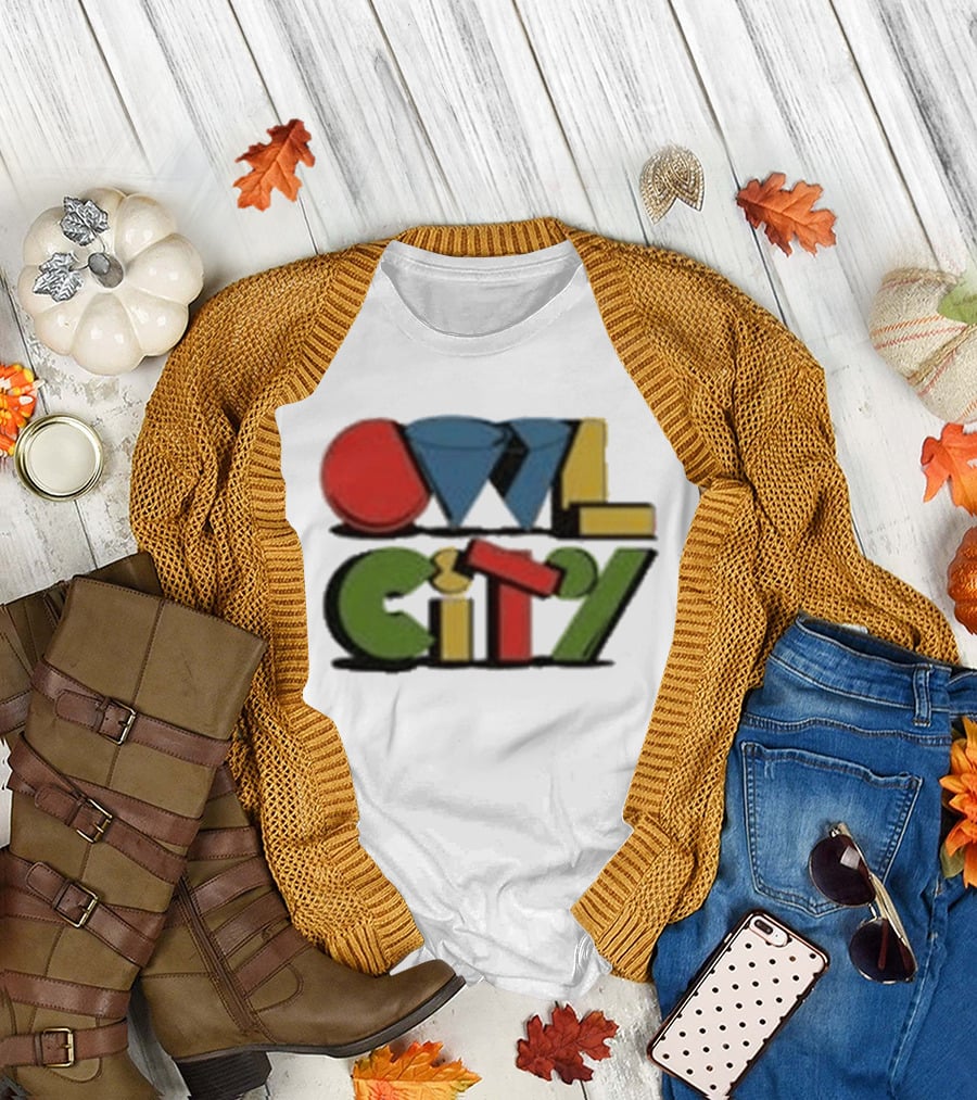 Owl City Colorful Synthpop Dreamscape T-Shirt