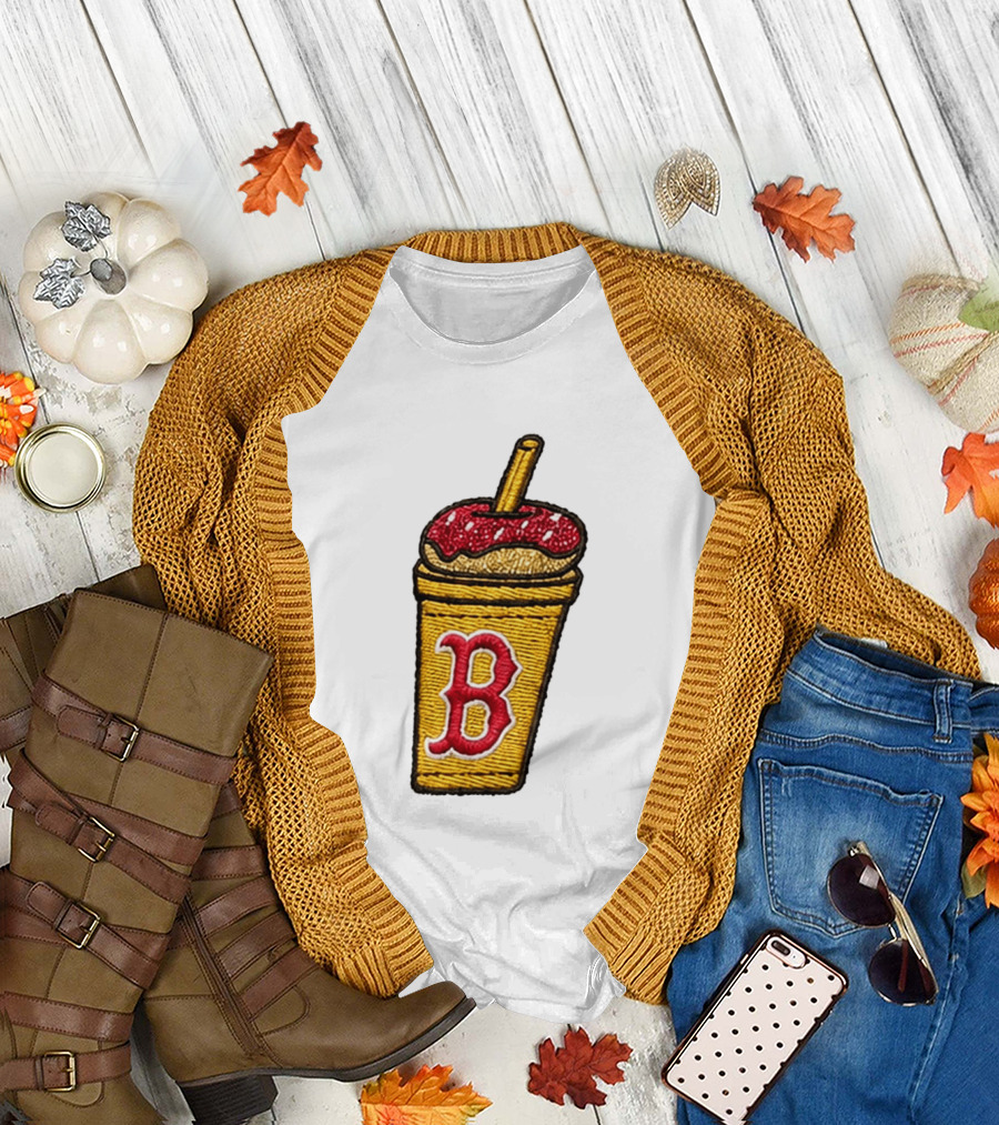 Red Sox Dunkin' Iced Coffee B Cap 2026 T-Shirt