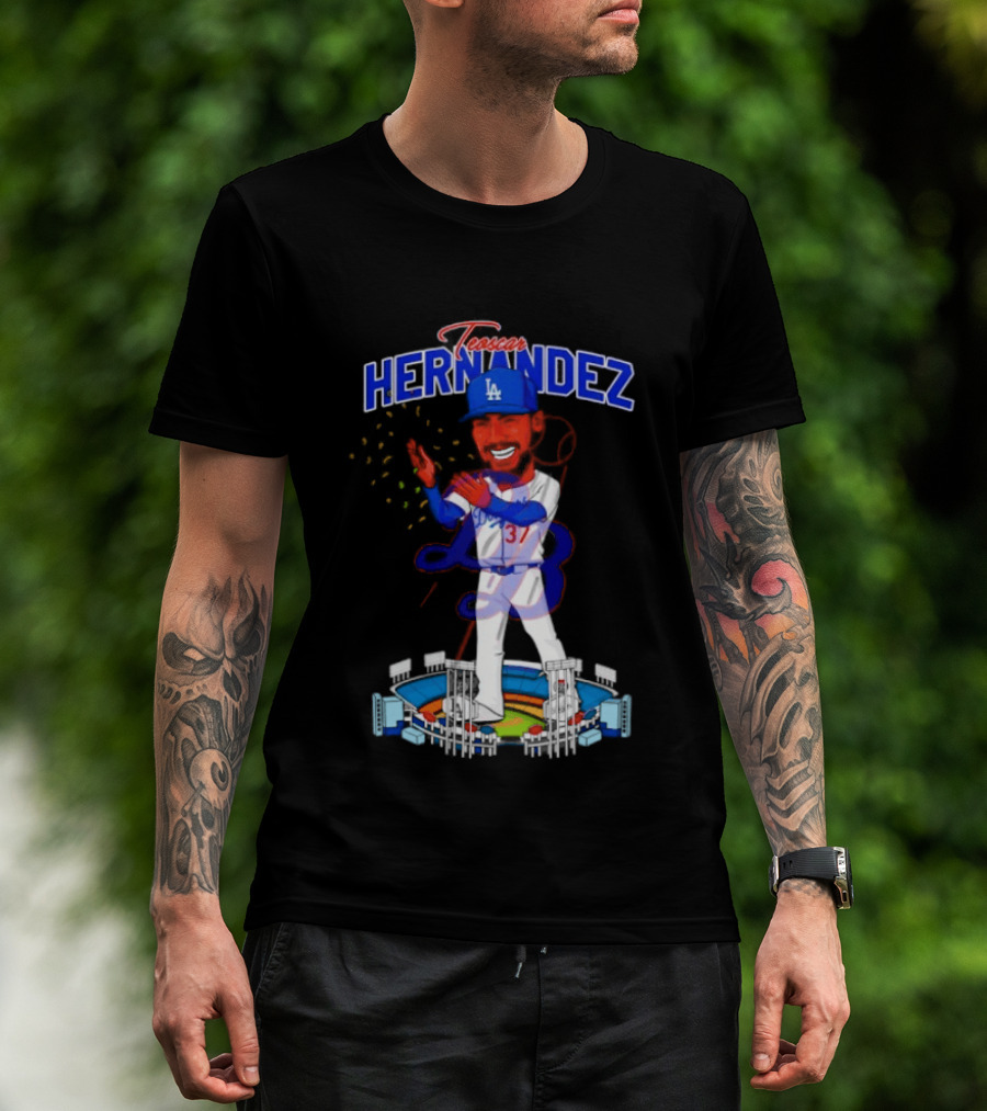Teoscar Hernández Los Angeles Dodgers 37 MLB 2026 T-Shirt