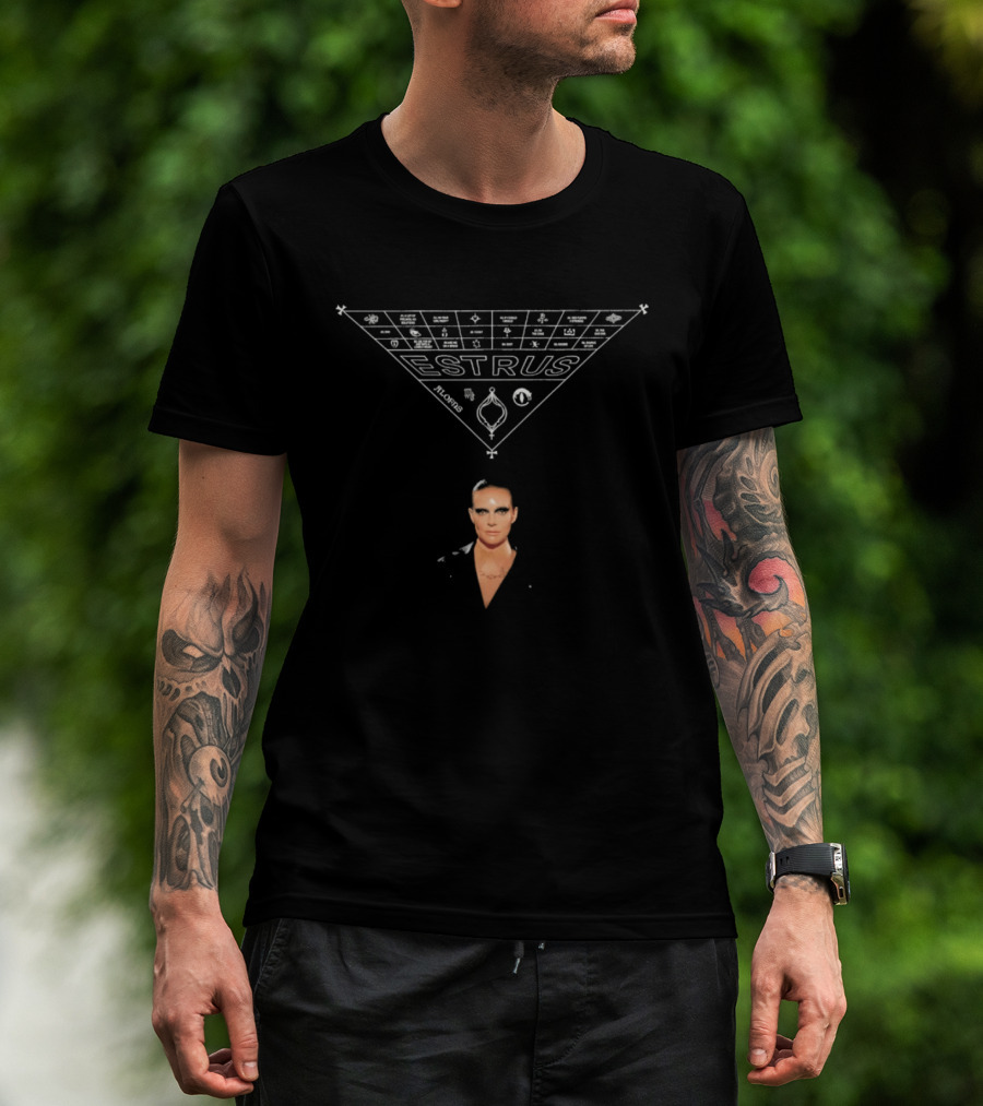 Tove Lo Estrus Album Cover Triangle Symbols Mannequin Head T-Shirt