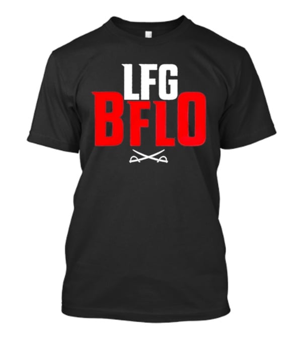 LFG BFLO Crossed Swords Hockey T-Shirt