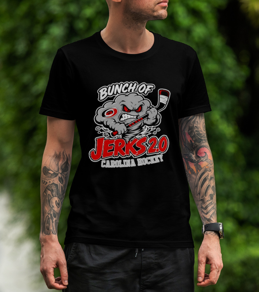 Bunch Of Jerks 2.0 Carolina Hockey Cane Storm T-Shirt
