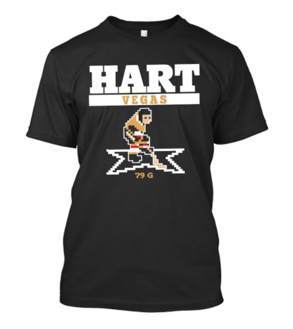 Carter Hart Vegas 79 G Hockey Player T-Shirt