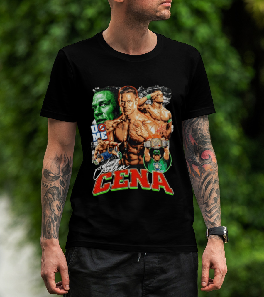 John Cena U Can't See Me U Me Champions WWE T-Shirt