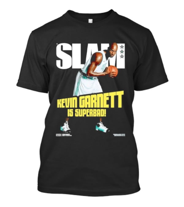 Slam Kevin Garnett Is Superbad Celtics Basketball T-Shirt