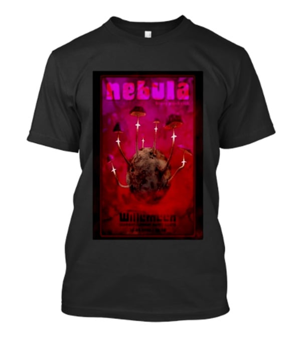 Nebula Willemeen Arnhem Netherlands May 30 2026 Surreal Mushrooms T-Shirt