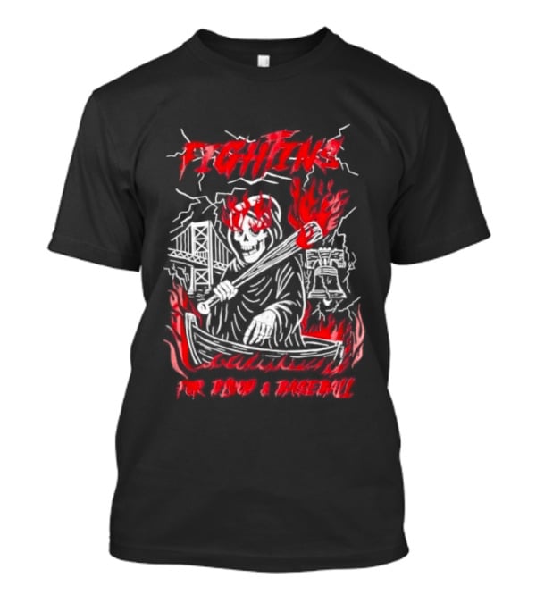 Philadelphia Phillies Fightin' For Blood And Baseball T-Shirt