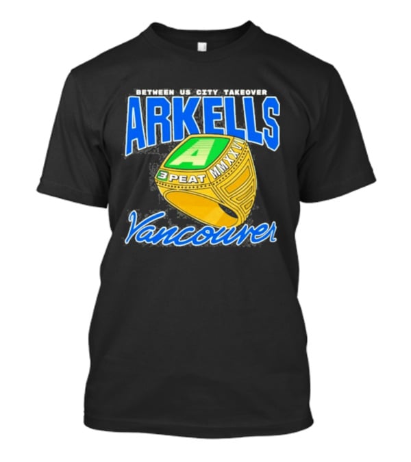 Arkells 3 Peat Mixx Vancouver Tour 2026 T-Shirt