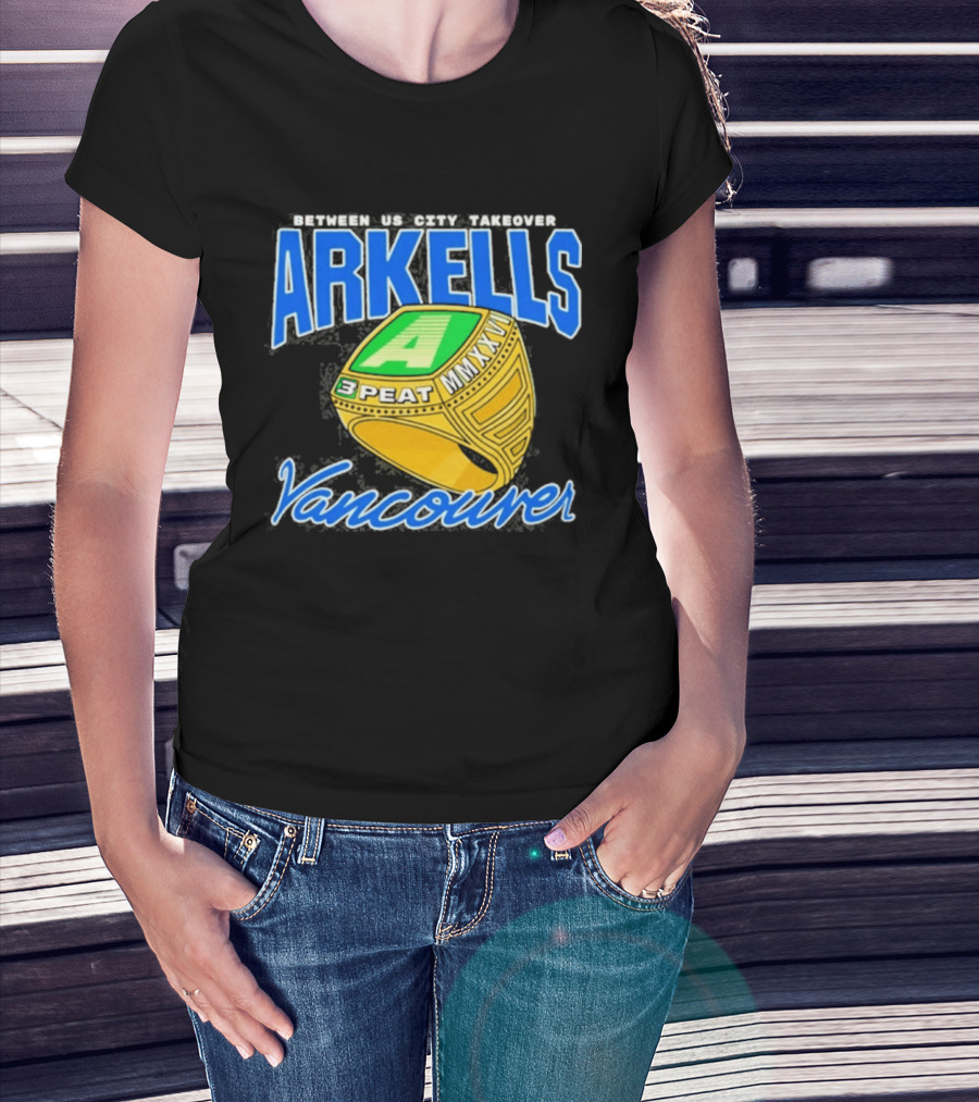 Arkells 3 Peat Mixx Vancouver Tour 2026 T-Shirt