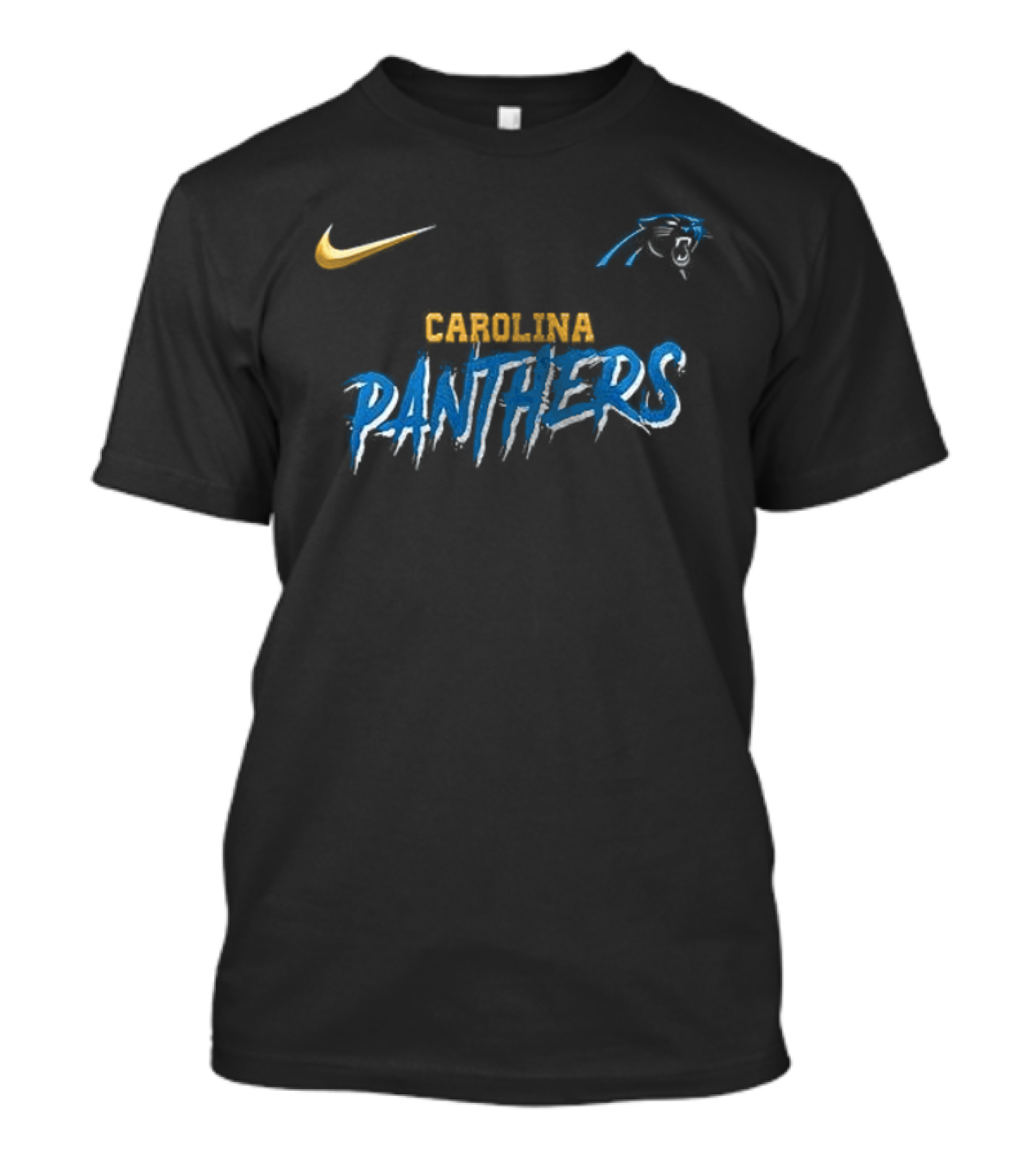 Carolina Panthers Fear Me If You Dare Cartoon Nike Puss In Boots T-Shirt