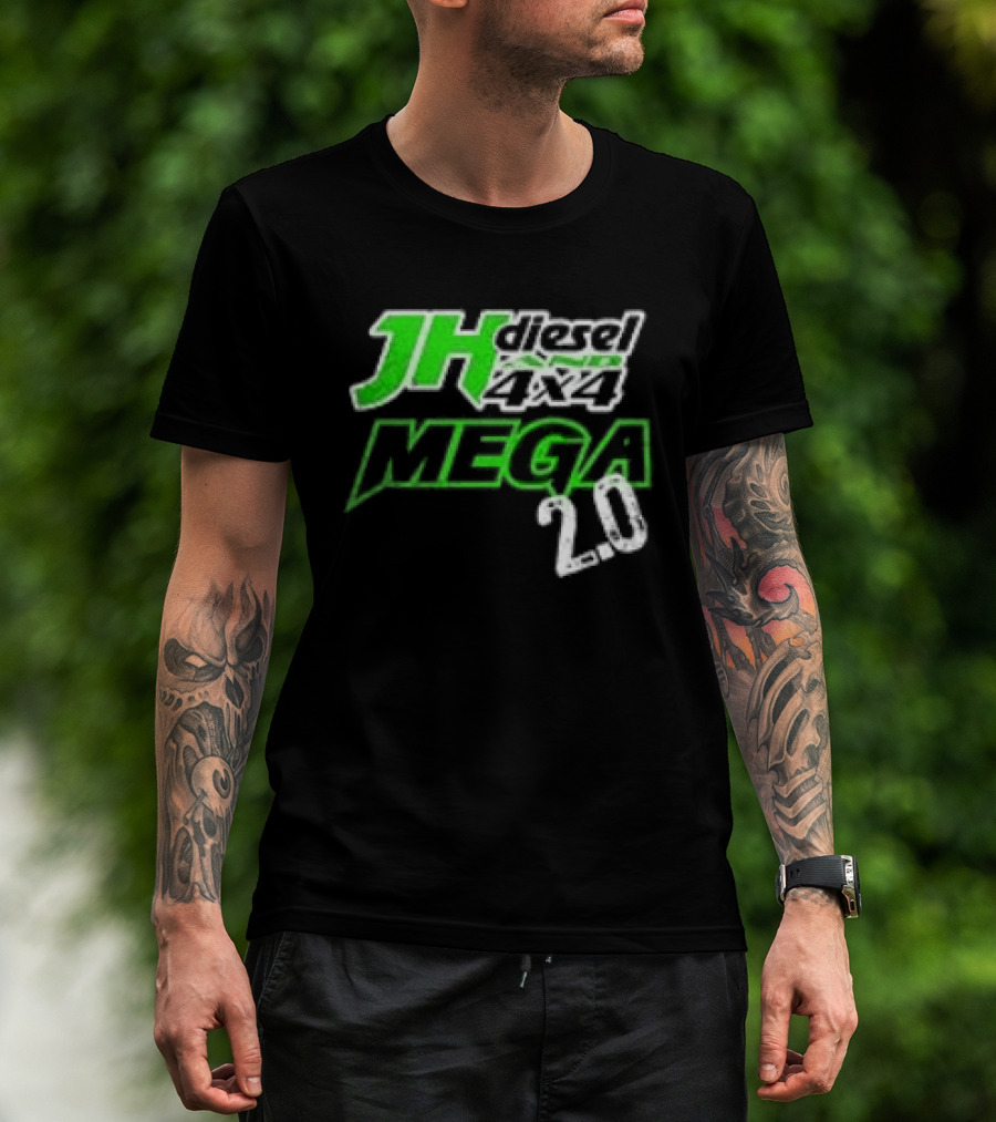 JH Diesel Mega 20 Mud Truck T-Shirt