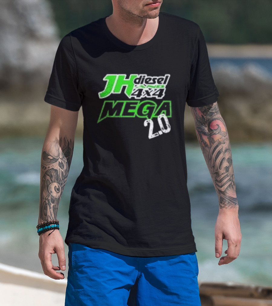 JH Diesel Mega 20 Mud Truck T-Shirt