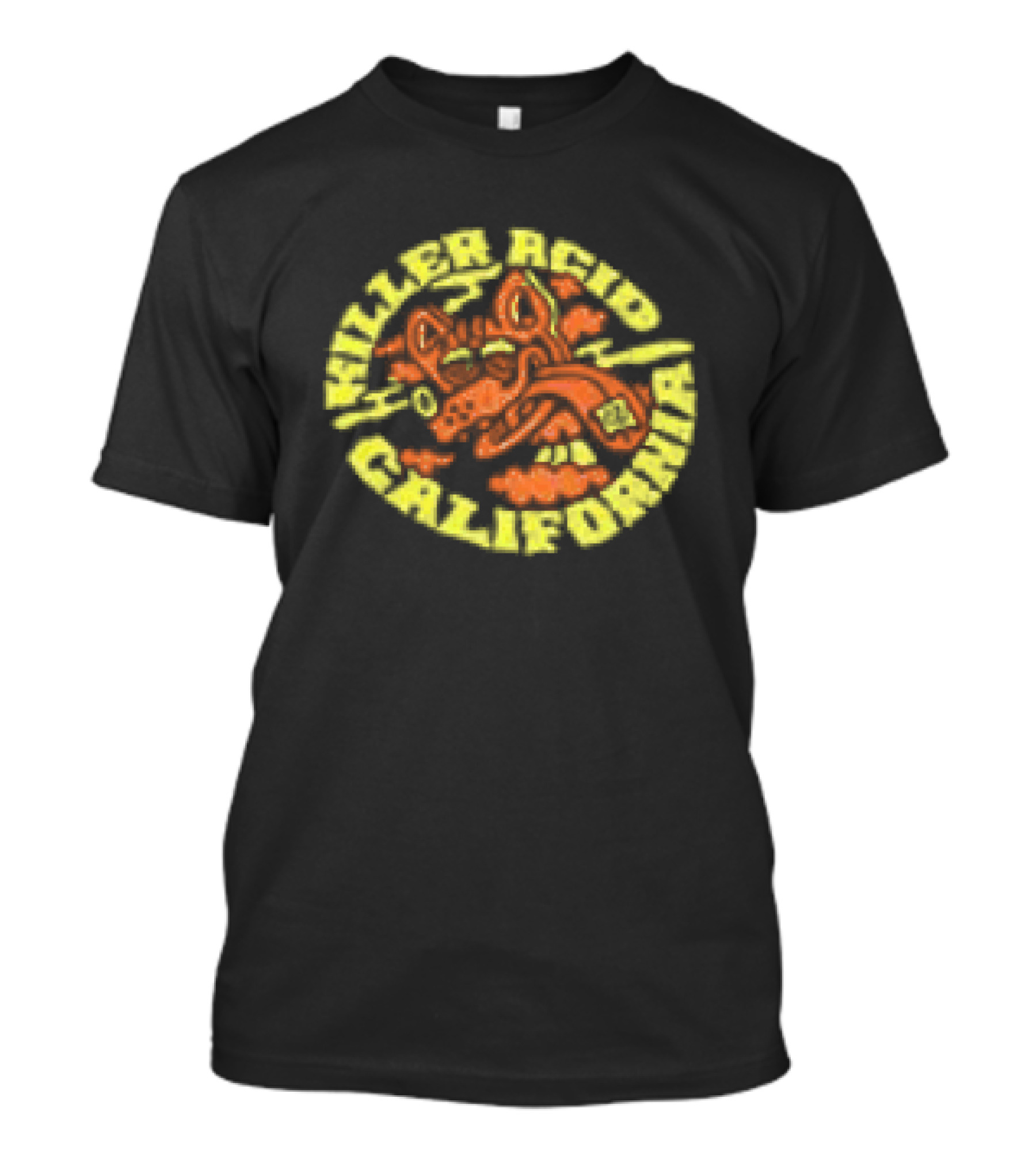 Killer Acid California Dog Daze Trippy Psychedelic T-Shirt