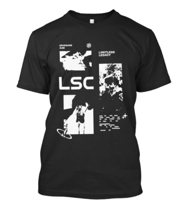 Legacy Church LSC Limitless Legacy Map Motif T-Shirt