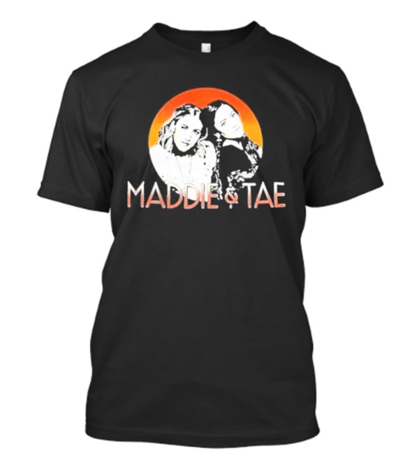 Maddie & Tae Country Music Duo Orange Arch T-Shirt