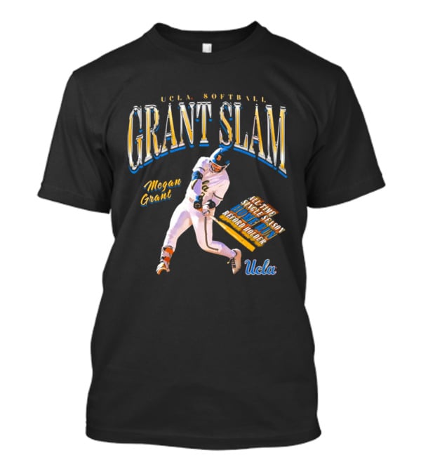 UCLA Softball Grant Slam Megan Grant Athlete Student Powerhouse T-Shirt