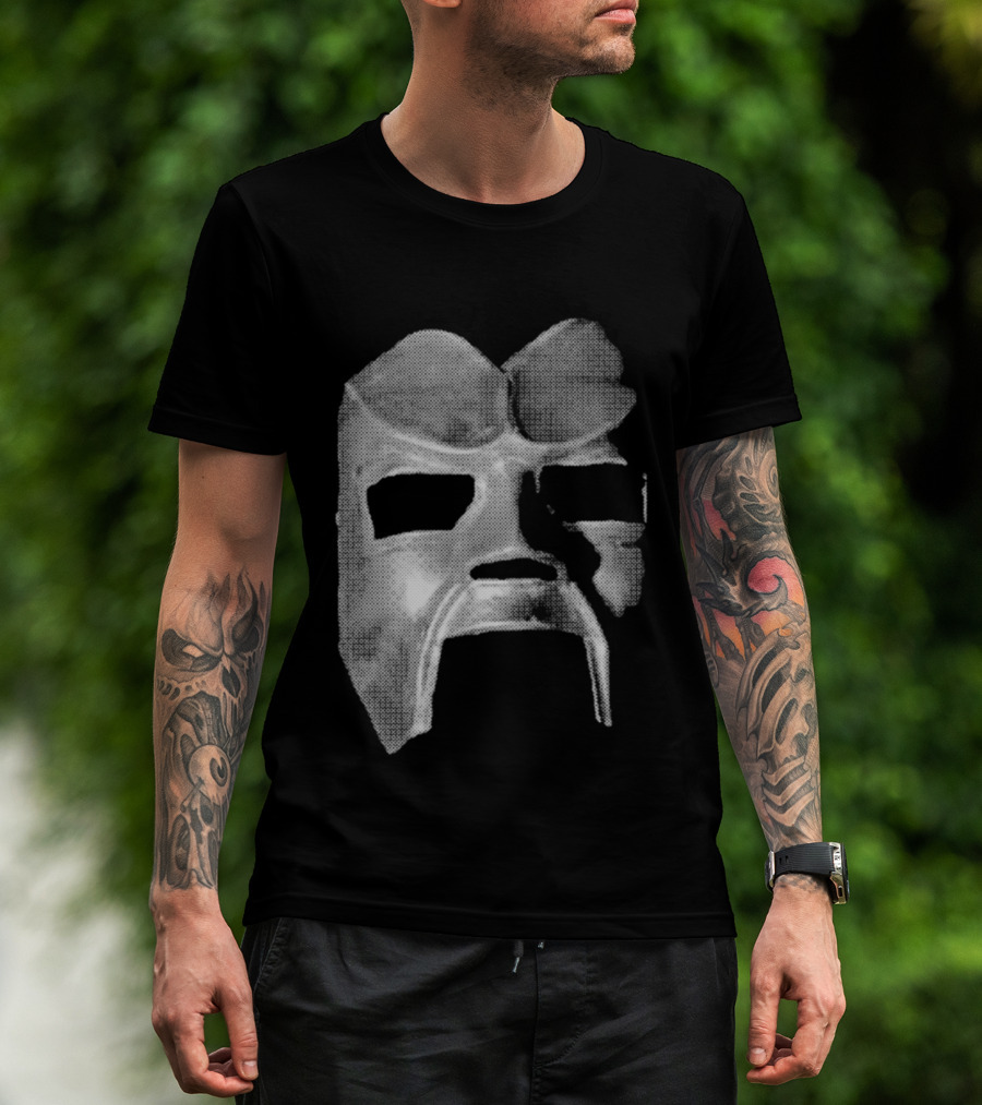 MF DOOM Doomsday 25 Mask Iconic Rap Legend T-Shirt