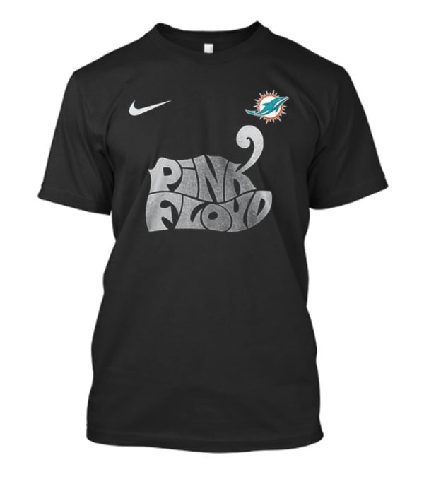 Nike Miami Dolphins Pink Floyd The Dark Side Of The Moon Collaboration T-Shirt
