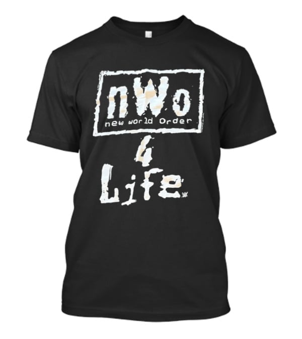New World Order NWo 4 Life Wrestling Nostalgia Fan Favorite T-Shirt