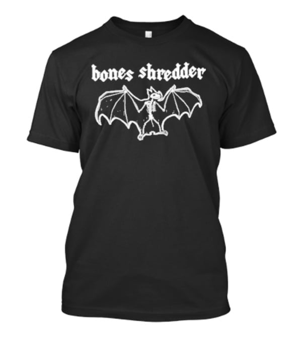 Sunken Teeth Co. Bones Shredder Bat Winged Skeleton T-Shirt