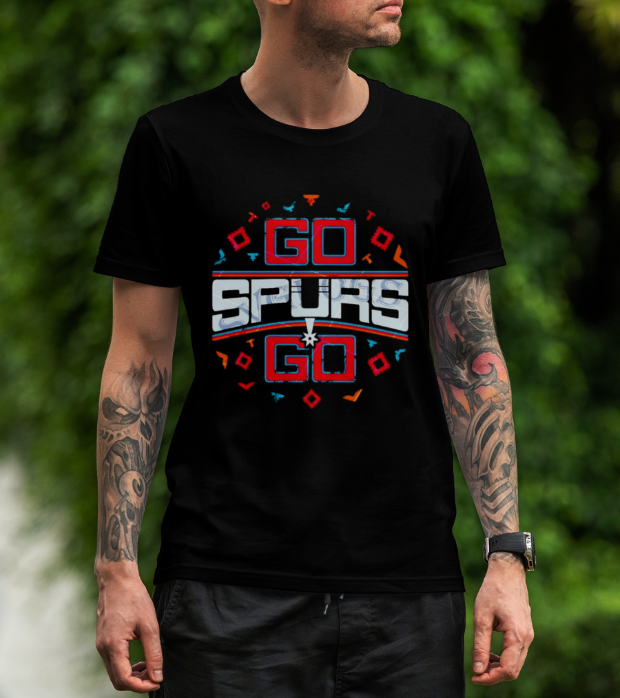 San Antonio Spurs Go Spurs Go Basketball Team Spirit T-Shirt