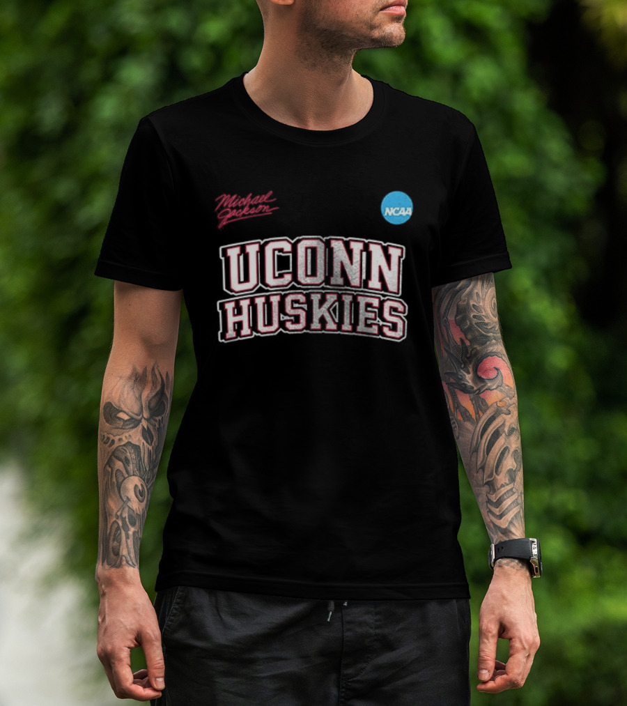 UConn Huskies NCAA M Jackson Beat Me Hate Me You Can Never Break Me T-Shirt
