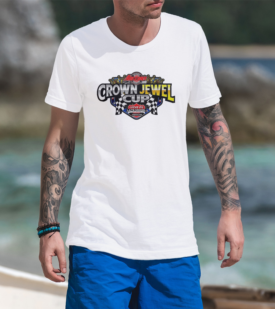 Arizona Sport Crown Jewel Cup Lucas Oil Late Model Dirt Series Floracing T-Shirt