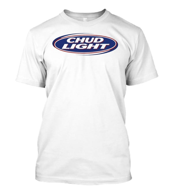 CHUD LIGHT Beer Logo Parody Humor T-Shirt