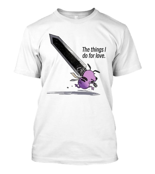 Courage The Cowardly Dog The Things I Do For Love Giant Sword Adventure T-Shirt