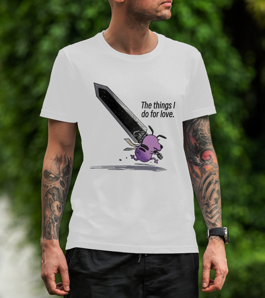 Courage The Cowardly Dog The Things I Do For Love Giant Sword Adventure T-Shirt