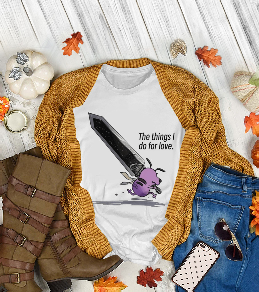 Courage the Cowardly Dog The Things I Do for Love Giant Sword Adventure T-Shirt