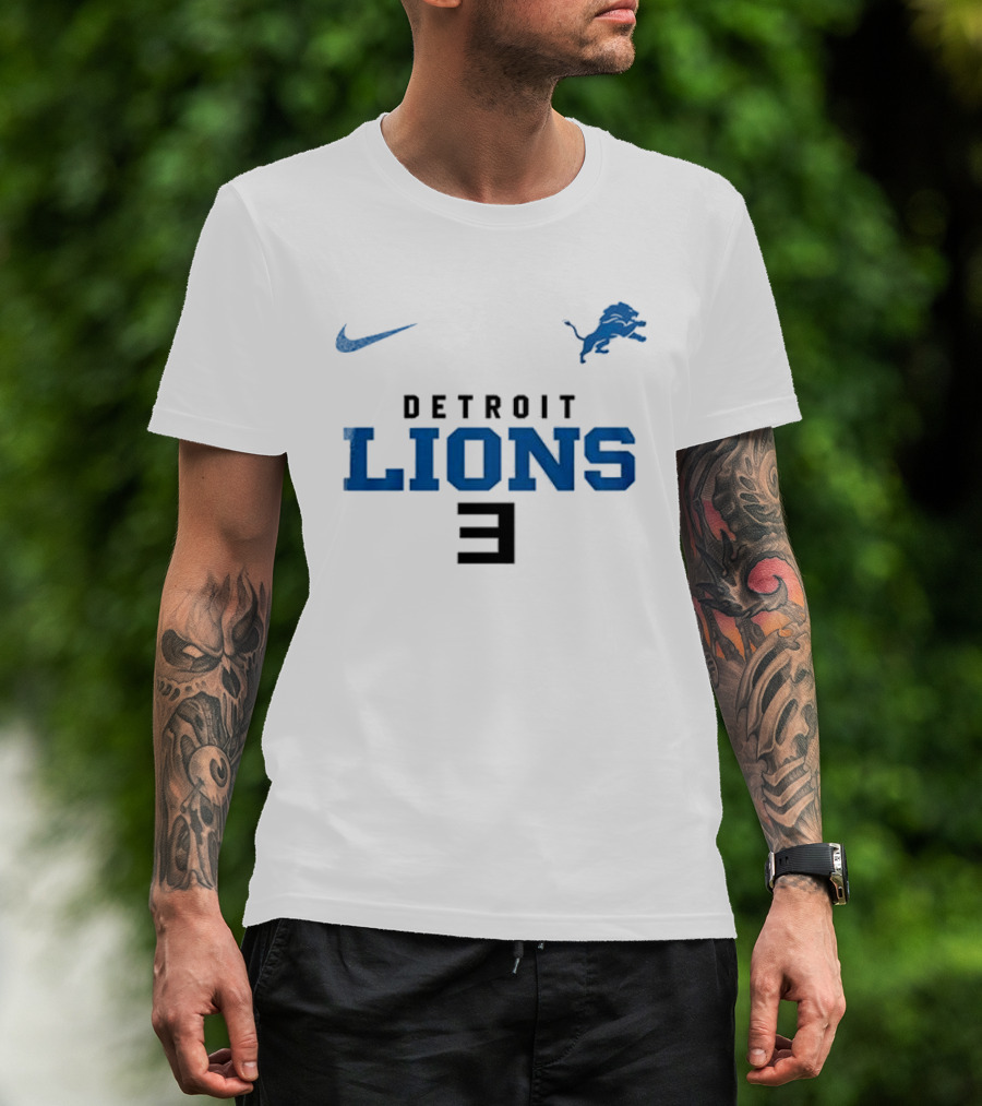 Nike Detroit Lions Eminem Slim Shady Mask T-Shirt