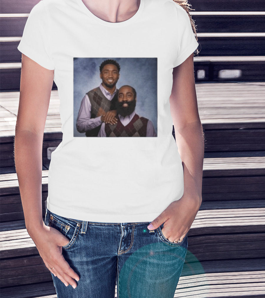 Donovan Mitchell James Harden Step Brothers T-Shirt