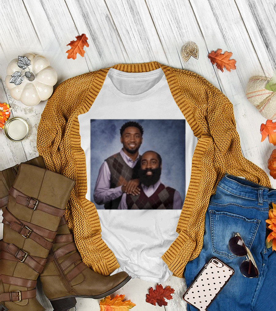 Donovan Mitchell James Harden Step Brothers T-Shirt