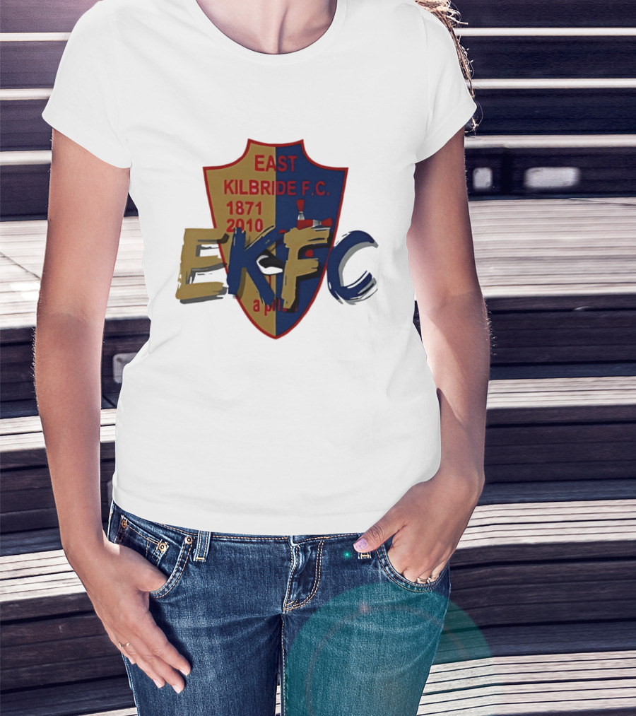 East Kilbride F.C. EKFC 1871 2010 Crest T-Shirt