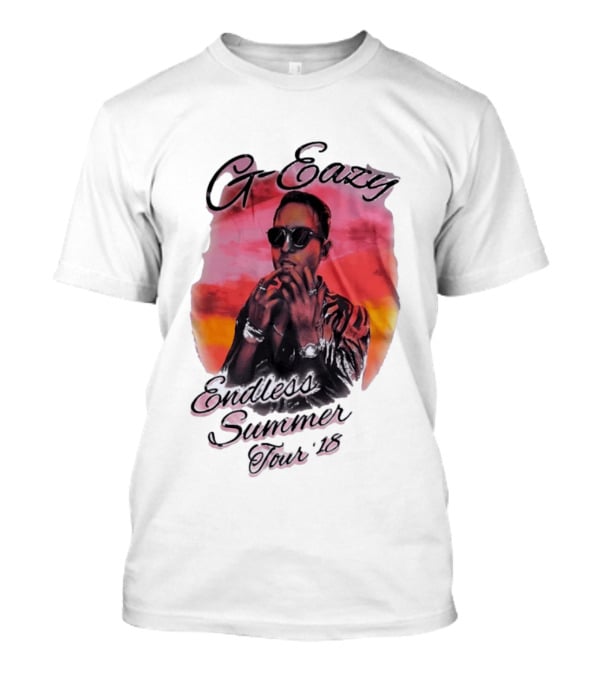 G Eazy Endless Summer Tour 2018 Retro Sunset T-Shirt