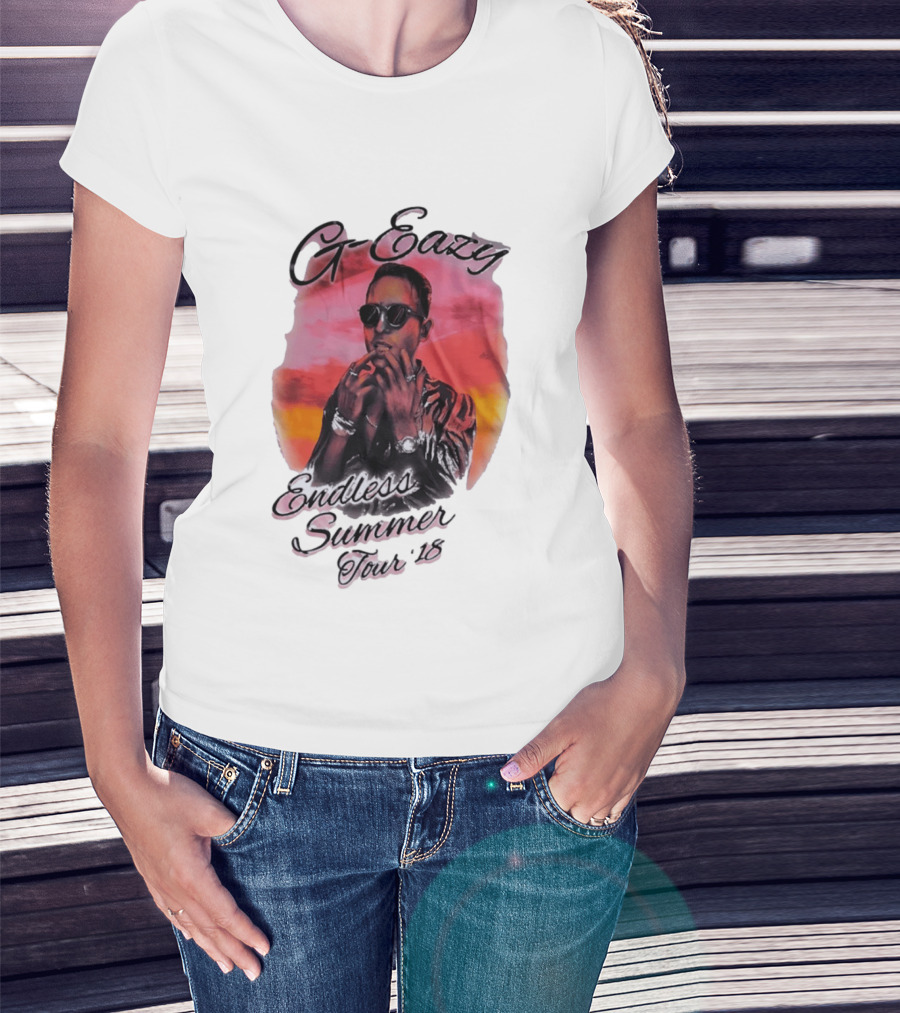 G Eazy Endless Summer Tour 2018 Retro Sunset T-Shirt