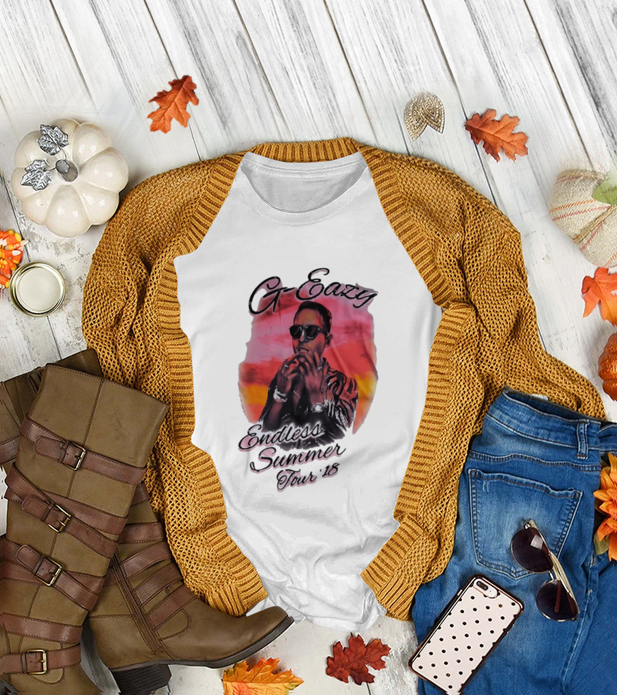 G Eazy Endless Summer Tour 2018 Retro Sunset T-Shirt