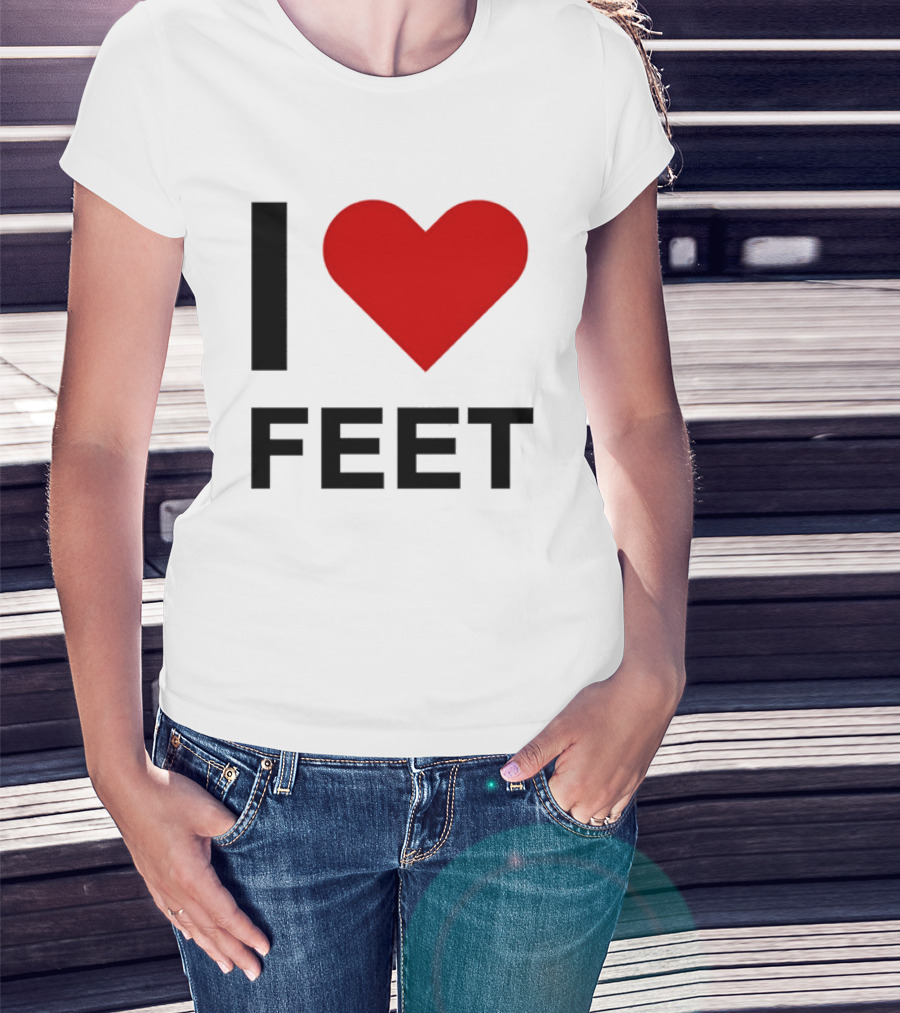 I Heart Feet T-Shirt