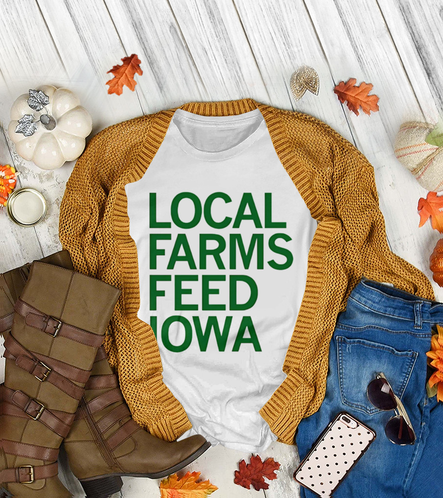 Iowa Valley RC&D Local Farms Feed Iowa T-Shirt