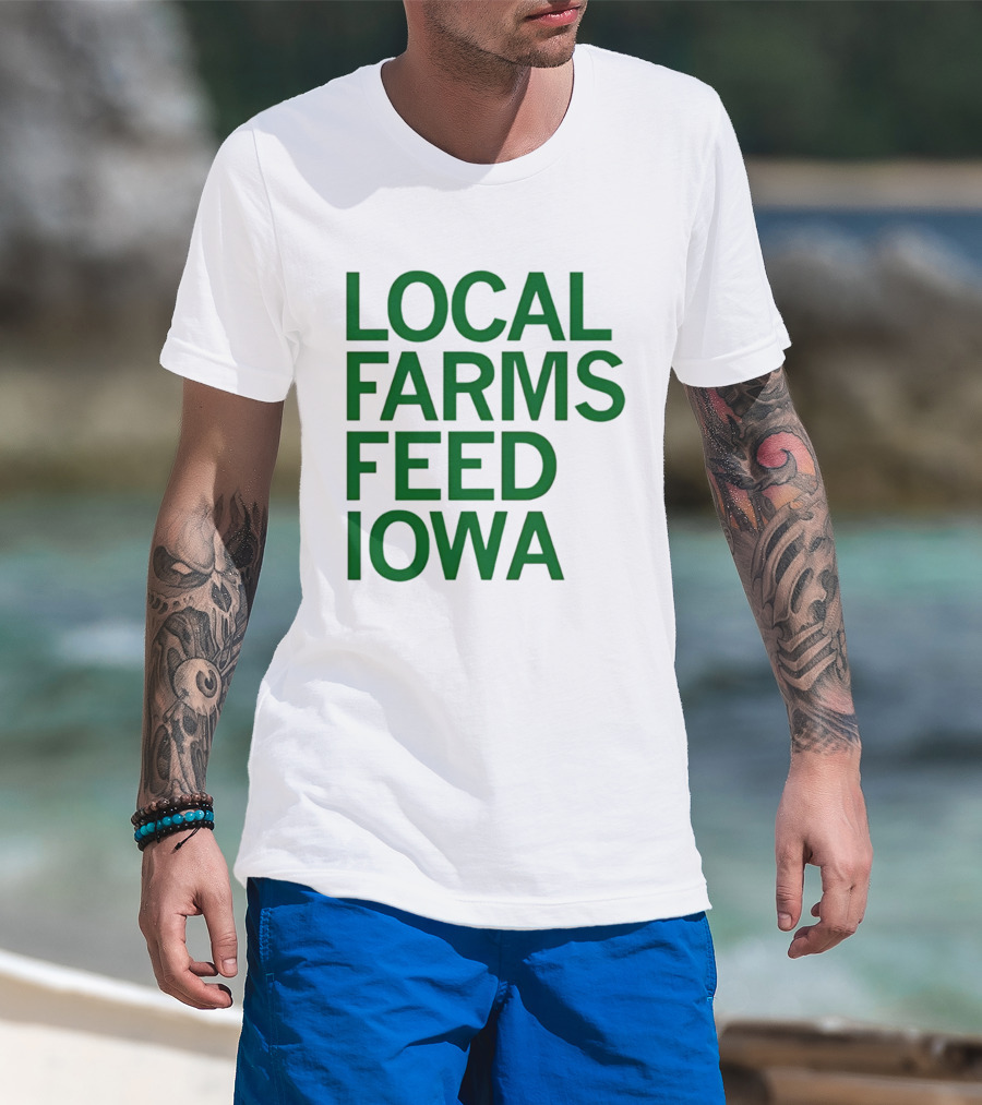 Iowa Valley RC&D Local Farms Feed Iowa T-Shirt