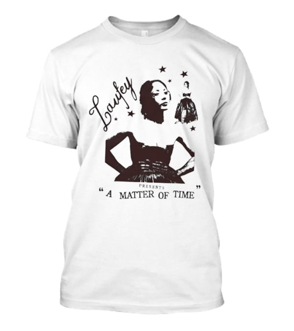 Laufey A Matter Of Time Features Retro Silhouette And Stars T-Shirt