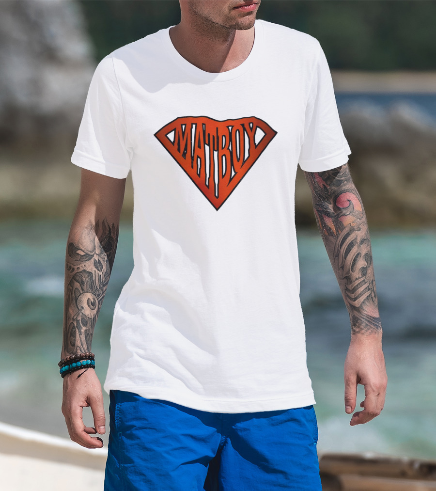 Matboy Oklahoma Wrestling Superhero T-Shirt