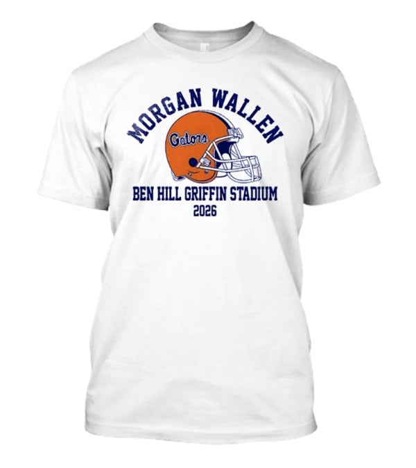 Morgan Wallen Florida Gators Ben Hill Griffin Stadium 2026 T-Shirt
