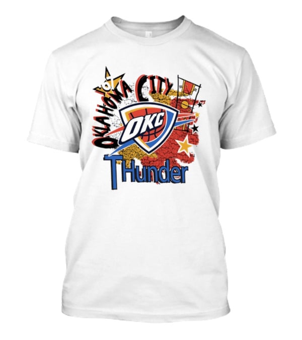Oklahoma City OKC Thunder '67 Hardwood Classics T-Shirt