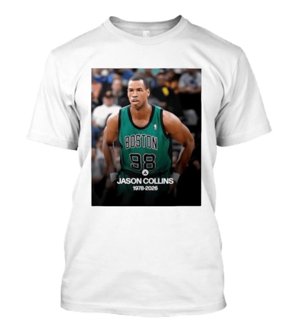 Boston Jason Collins 1978 2026 98 Rest In Peace T-Shirt