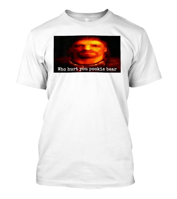 Who Hurt You Pookie Bear Video Game T-Shirt