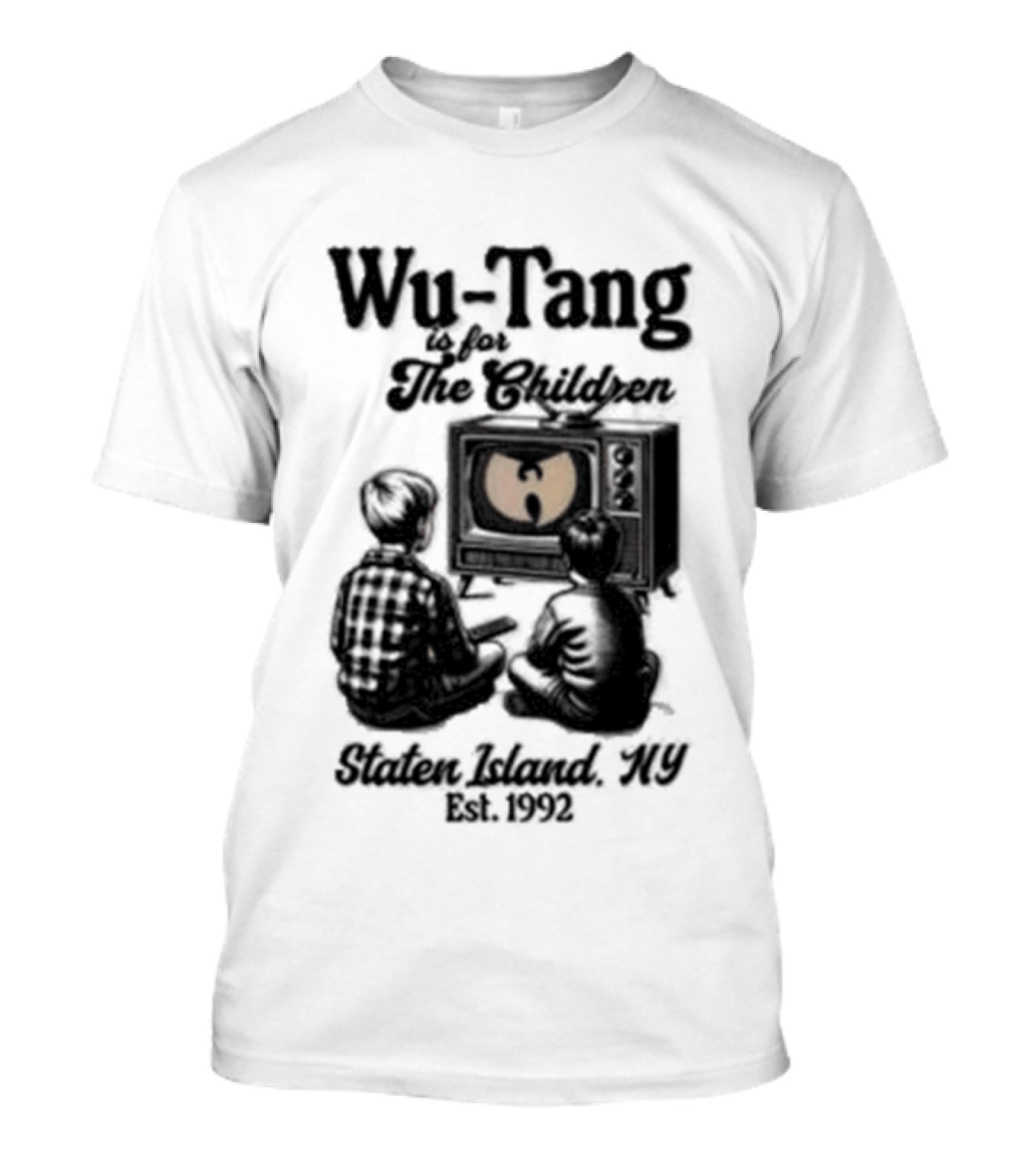 Wu Tang Clan For The Children Staten Island NY Est 1992 T-Shirt