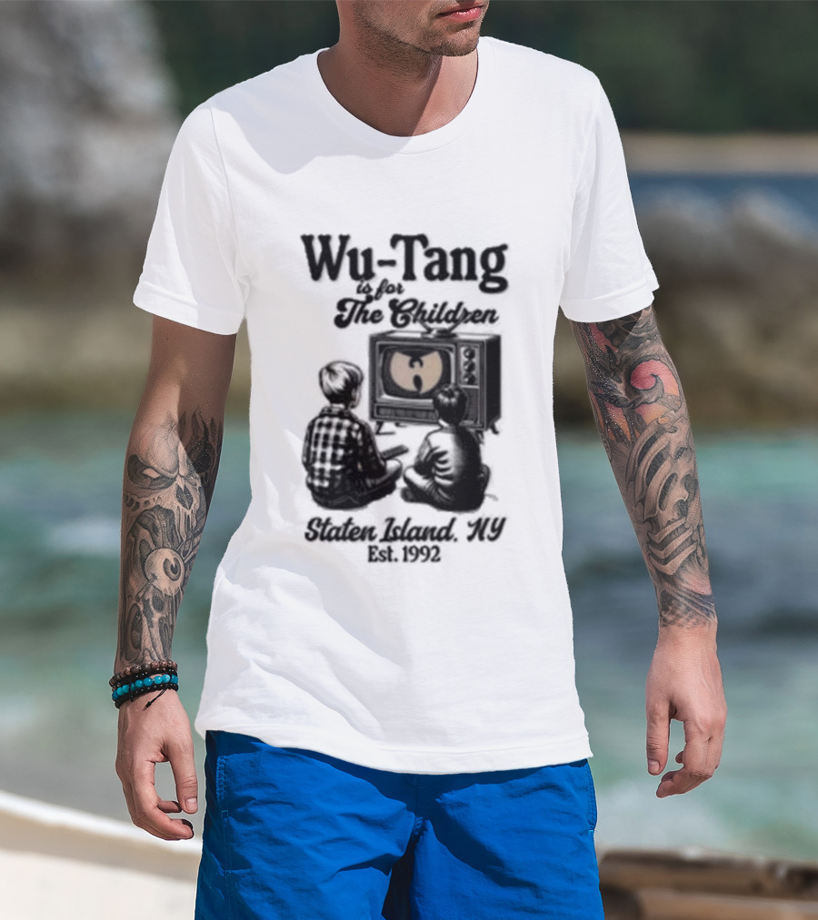Wu Tang Clan For The Children Staten Island NY Est 1992 T-Shirt