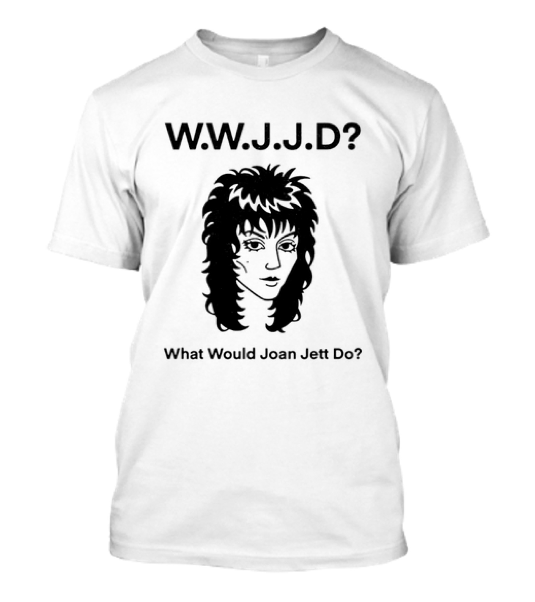 WWJD What Would Joan Jett Do T-Shirt